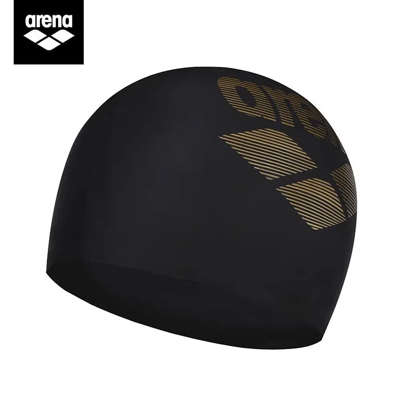 Arena Silicone Swimming Cap for Men and Women, Non slip, Waterproof, Low Resistance, Speed up Professional Swimming Equipment