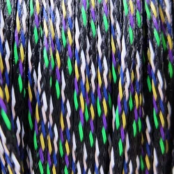 Multi - Length Braided Cable Sleeve - Durable Nylon Sheath for Wire Insulation and Protection (7color)