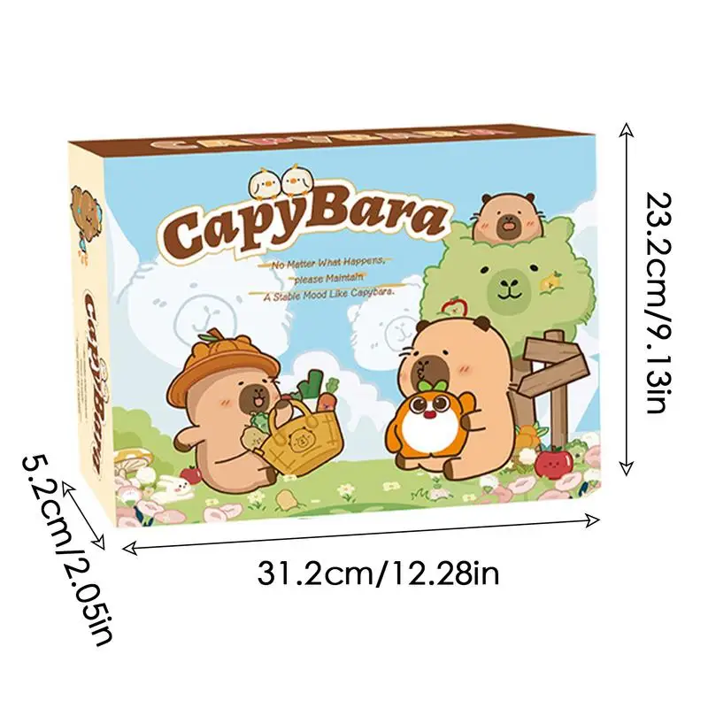 Capybara Christmas Calendar Advent Stocking Stuffer Collectible Ornaments 24 Days Christmas Countdown Capybara Set Gifts