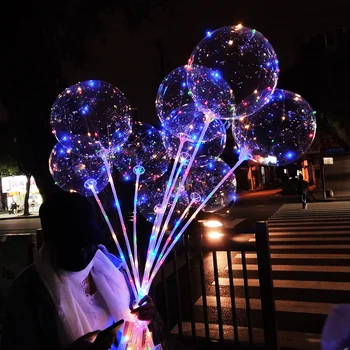 LED Glow Bobo Balloons – 120cm 1