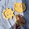Children's Animal Pattern Bamboo Tableware with Base Suction Cup Baby Feeding Tableware Bamboo Plate Dinner Plate BPA Non-slip 5