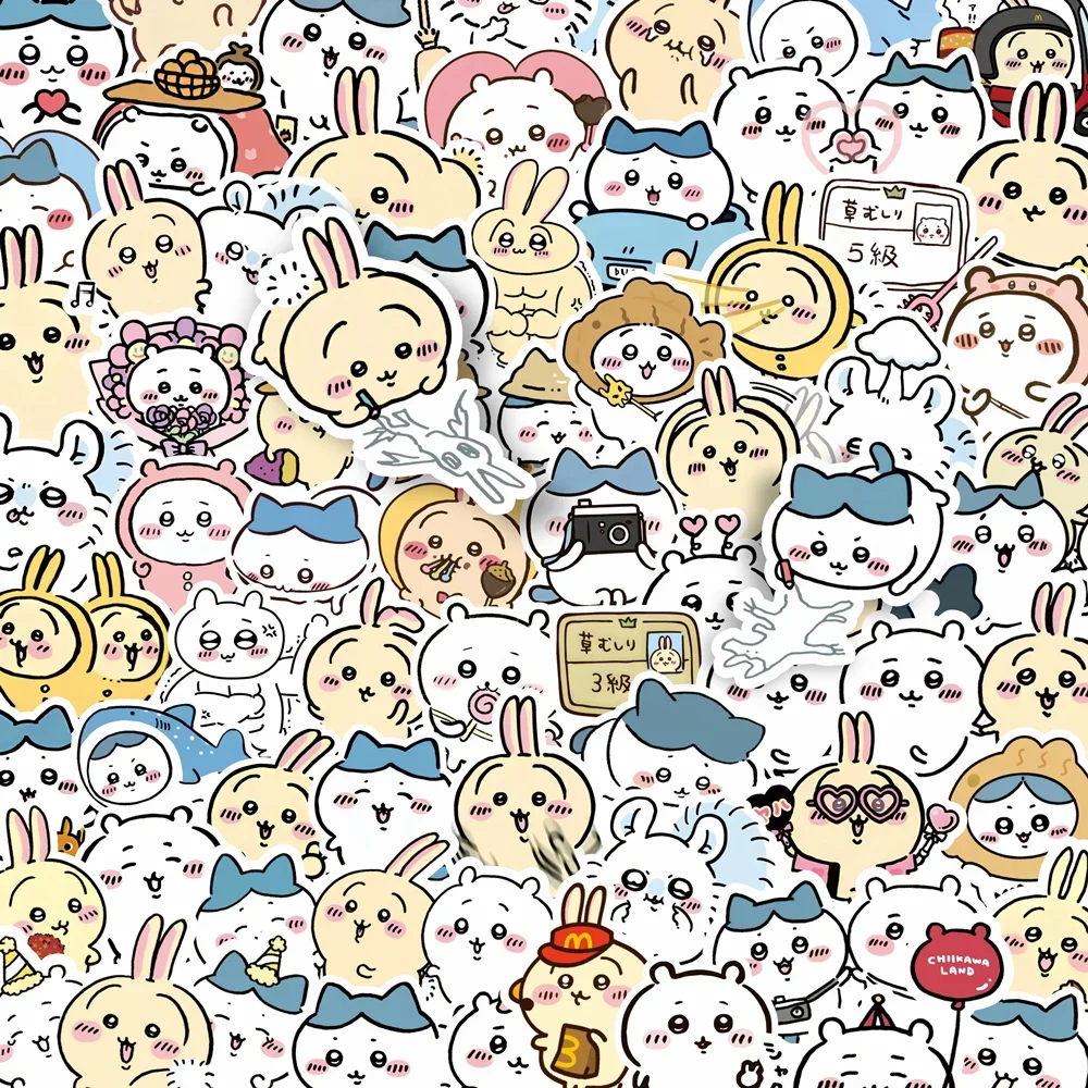 10/50/100pcs Kawaii Chiikawa Stickers Cartoon Decals Skateboard Luggage Laptop Suitcase Cute Waterproof Sticker Scrapbook Toy 95bd9b13 Df82 47cf 9f2a B3189b5dc1ef.7028f26029b63fce36ff1fae3319e661