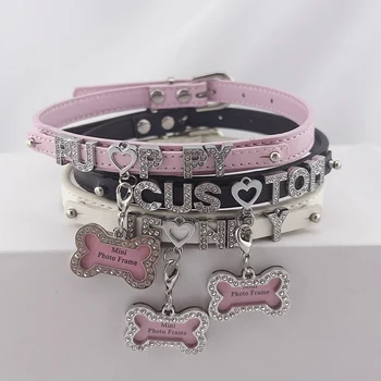 Luxury Rhinestone Puppy Collar 1