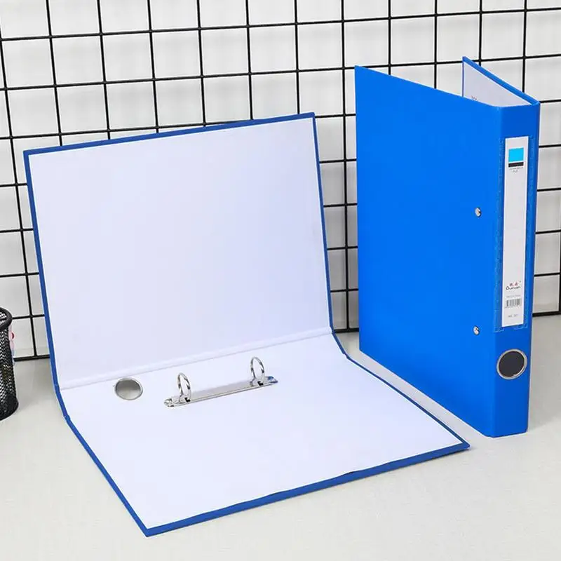 Large Capacity A4 Ring Binder File Folder