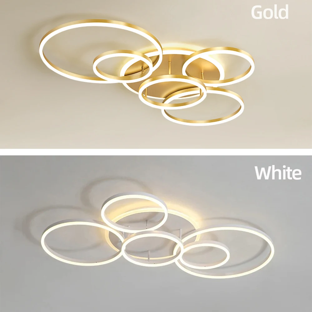 Modern LED chandelier home lighting ring ceiling chandelier living room bedroom lighting simple ceiling light led chandelier ceiling chandelier