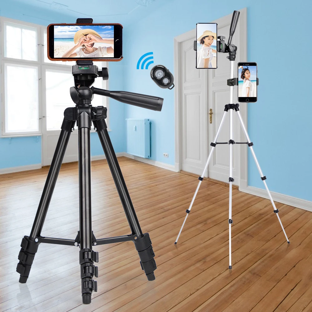 

Tripod Lightweight Camera Phone Stand Holder Portable Desktop Mobile Phone Tripode For iPhone Canon Sony Nikon Video Camera