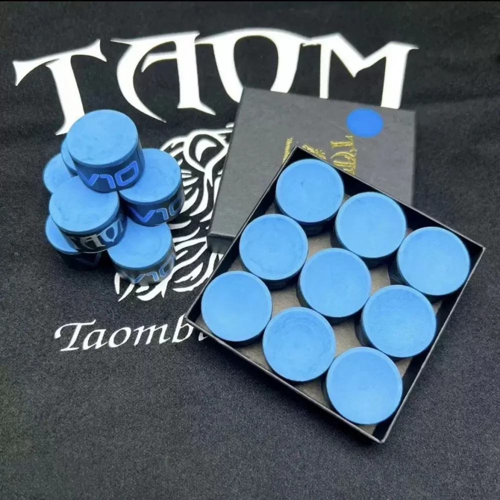 TAOM Professional PYRO Deluxe V10 Billiard Pool Chalk Original Quality Snooker Pool Billiards Chalk for Table billiard chalk billiard accessories