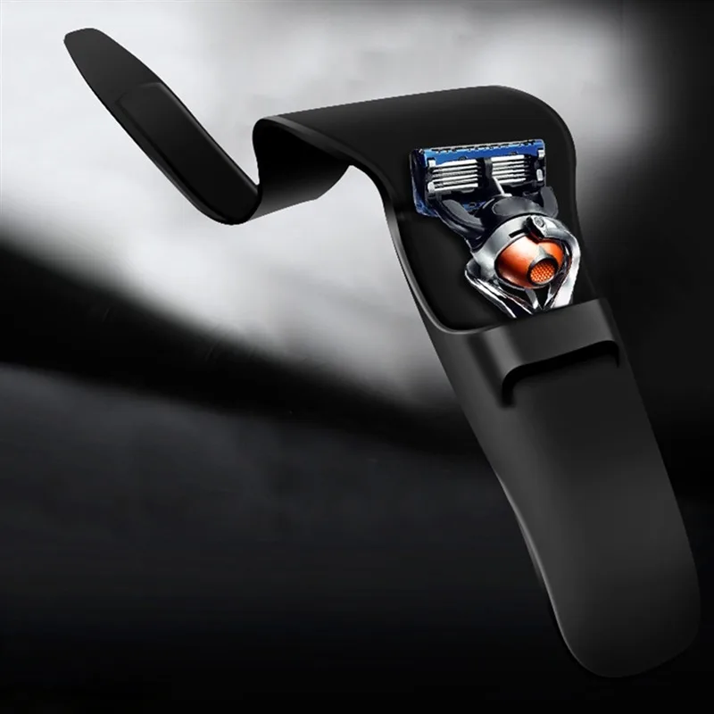 Silicone Razor Guard 1pc Razor Cases Suitable For Suitcase Portable Silicone Black Heigh ...