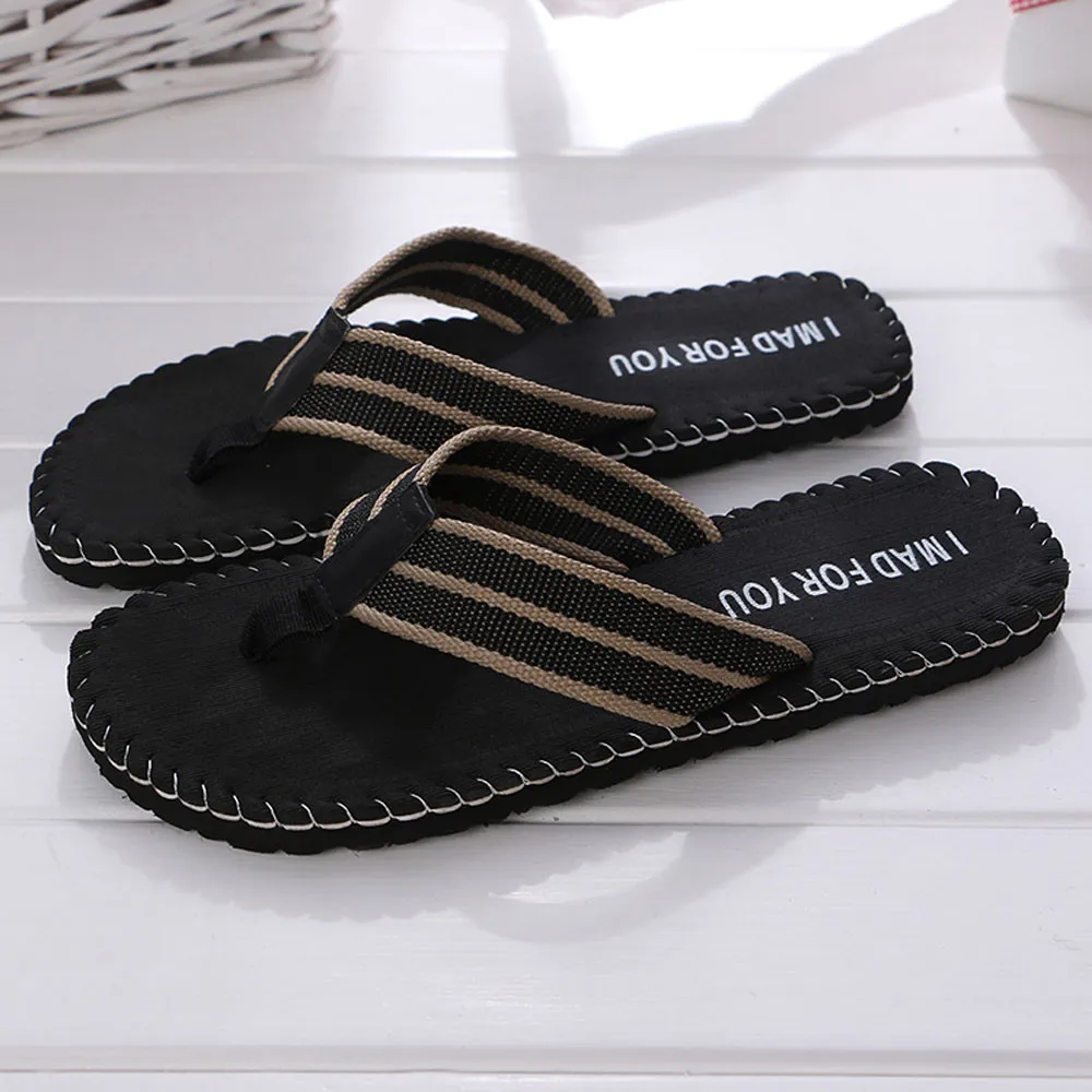 Comfort Sandals Summer Men Beach Flip Flops Shoes Sandals Open Toe Slipper indoor outdoor Flip-flops 40-44 Male Shoes тапочки