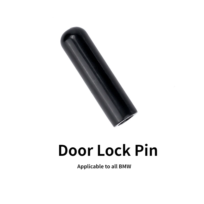 1PCS Car Rear Door Lock Pin Knob Cap for BMW 5 Series F10 F18 E39 X5 E53 520 525 523 528 530 X3 X4 F25 ABS Interior Accessories