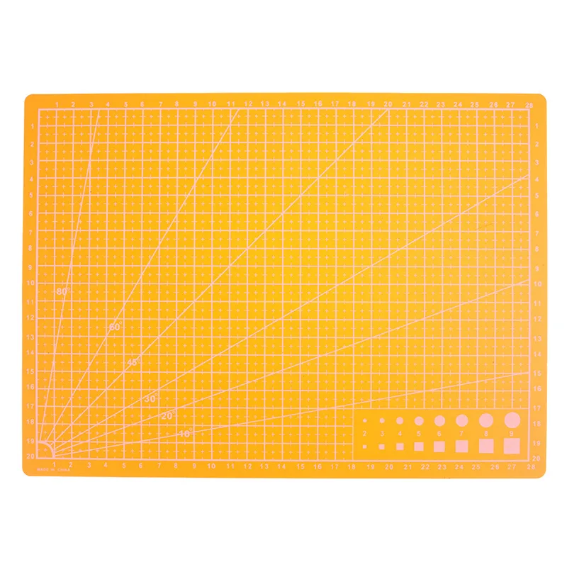 Cutting Mat Cutting Pad A4/A5 PVC Cutting Mat Cutting Pad Patchwork Cut Pad Patchwork Tools Manual Tool Board Double-sided Self-healing