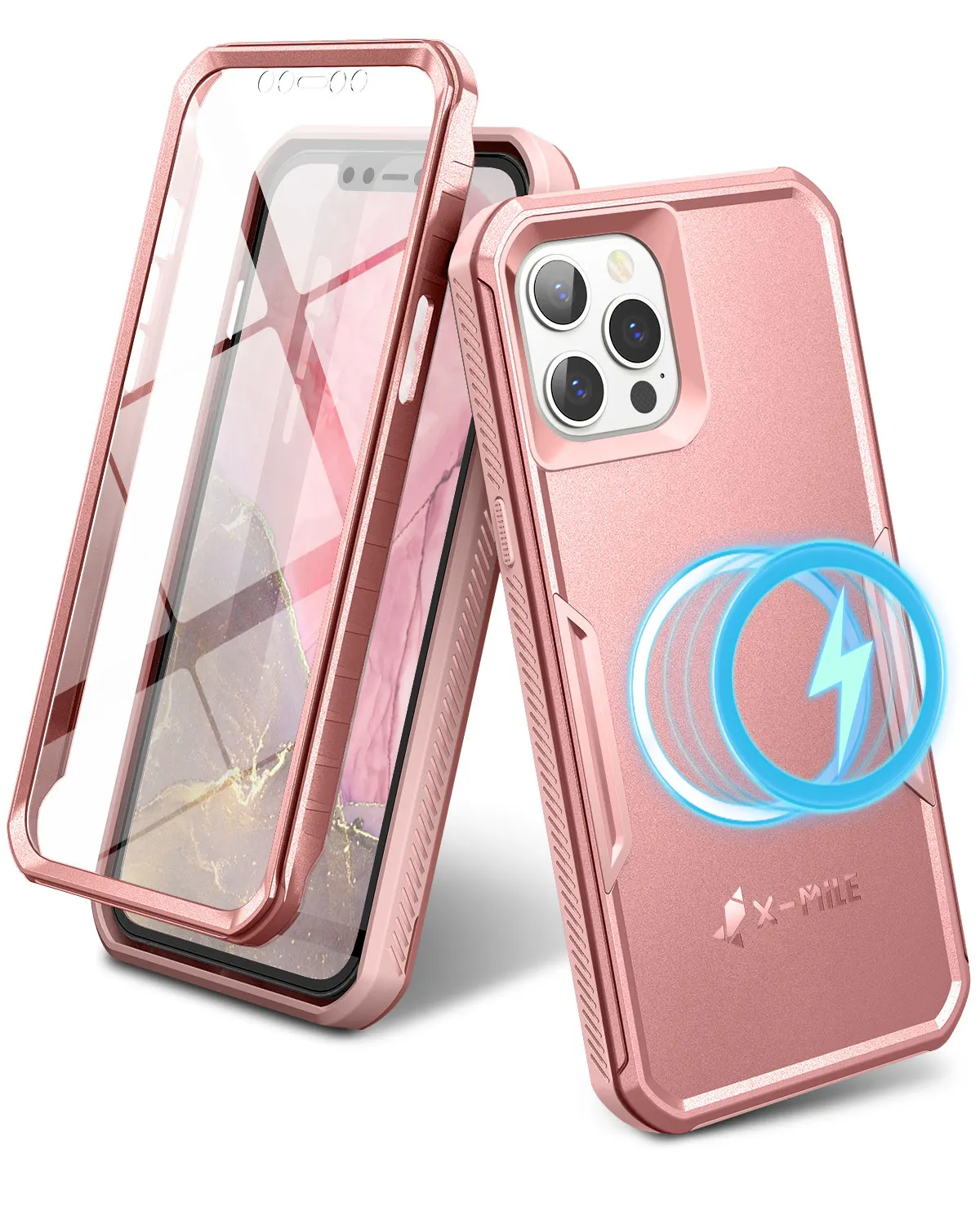 

2 в 1, противоударный защитный чехол для iPhone 12 Pro Max