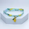 New Kawaii Cat Collar With Bell Cute Necklace For Small Dog Pet Flower Necklace Adjustable Kitten Neck Collar Cat Accessories 2