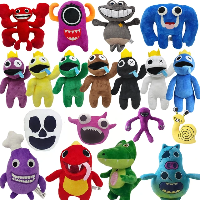 Purple Rainbow Friends Monsters Figure Plush Game Stuffed Toy Gift  Christmas Kid