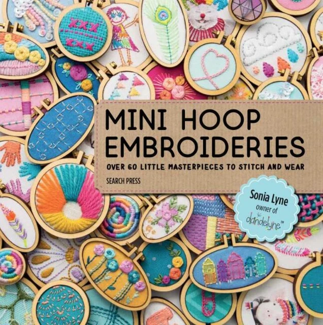 Mini Embroidery Hoops  Tiny Round Wooden Frames