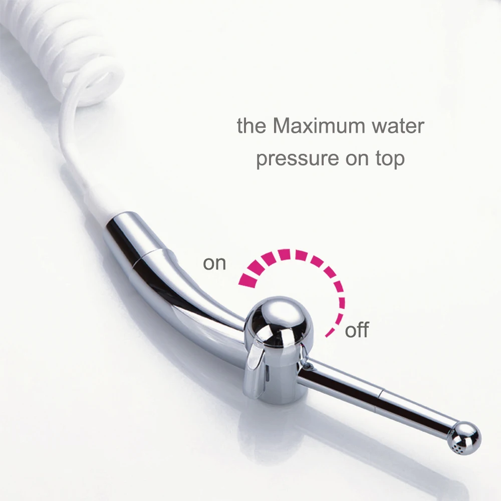 White Black Bidet Sprayer Head Kit Handheld Toilet Wash Bidet Faucet Sprayer Gun Anal Cleaning Butt Plugs Tap Hose Nozzle Set 3