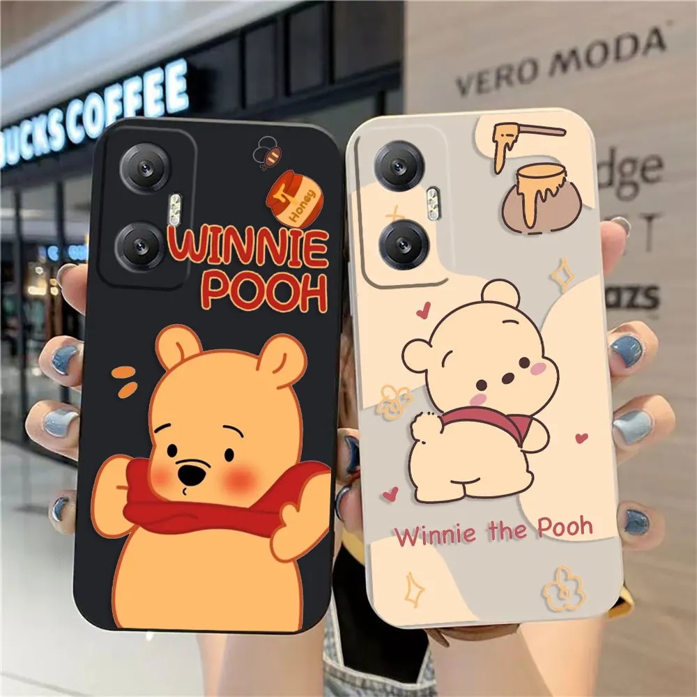 

Phone Case For Infinix HOT 10 10S 11 11S 12 ZERO 20 30 X CAMON 16 PRO 5G Case Cover Funda Cqoue Shell Capa Cute Winnie The Pooh