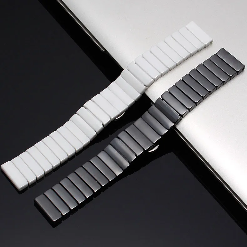 Ceramic Quick-Release Replacement Watchband Strap Bracelet