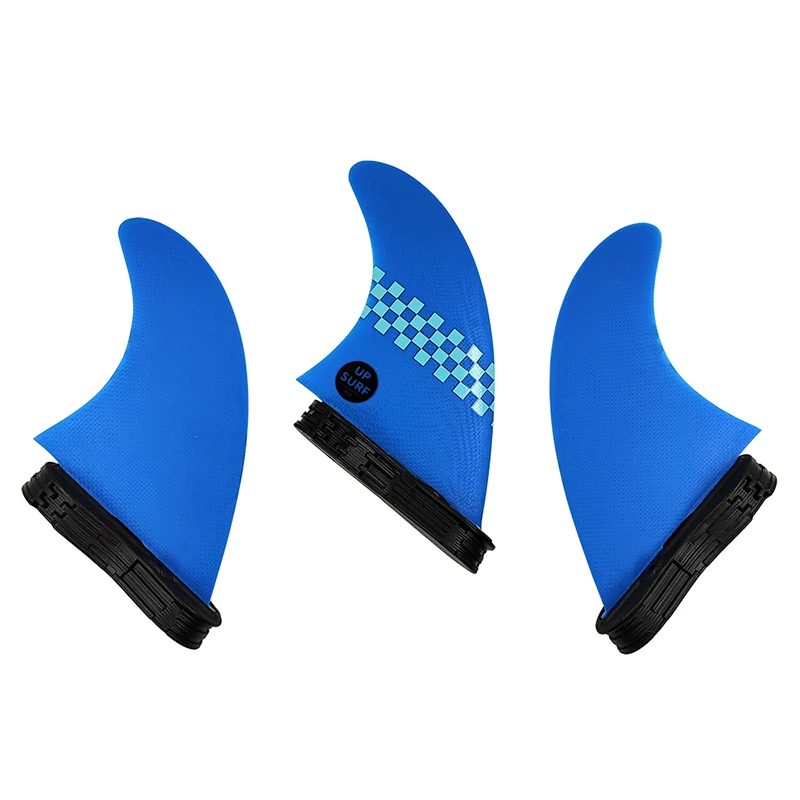 UPSURF FCS Ⅱ Fins M Tri Fins Fiberglass Double Tabs Surfboard Fins Thruster For Fish,Shortboard,Funboard Surf Fins Quilhas upsurf future fins m tri fins fiberglass surfboard fins single tabs thruster surf fins for fish shortboard funboard tri fins set