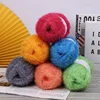 NUBECOM 50g Colorful Bright Thread Glass Wool Knitting Yarn DIY Handcraft Woven Yarn Hat Doll Sweater Crochet Thread Wool Line 1