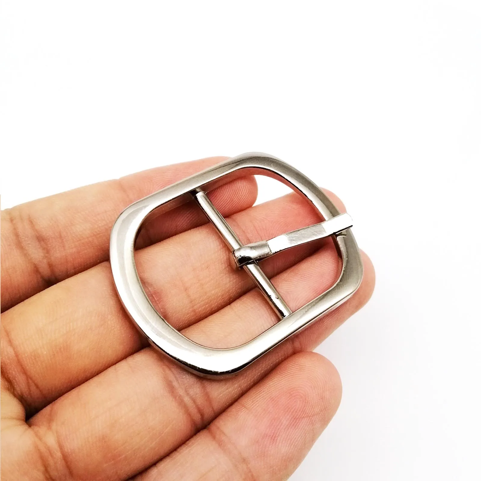 Roller Pin Buckle 10pcs Inner Wide 13 15 20 25 32 38mm Adjust Roller Pin Buckle Snap Oval Ring Leather Bag Handbag Shoe Shoulder Strap Belt Repair