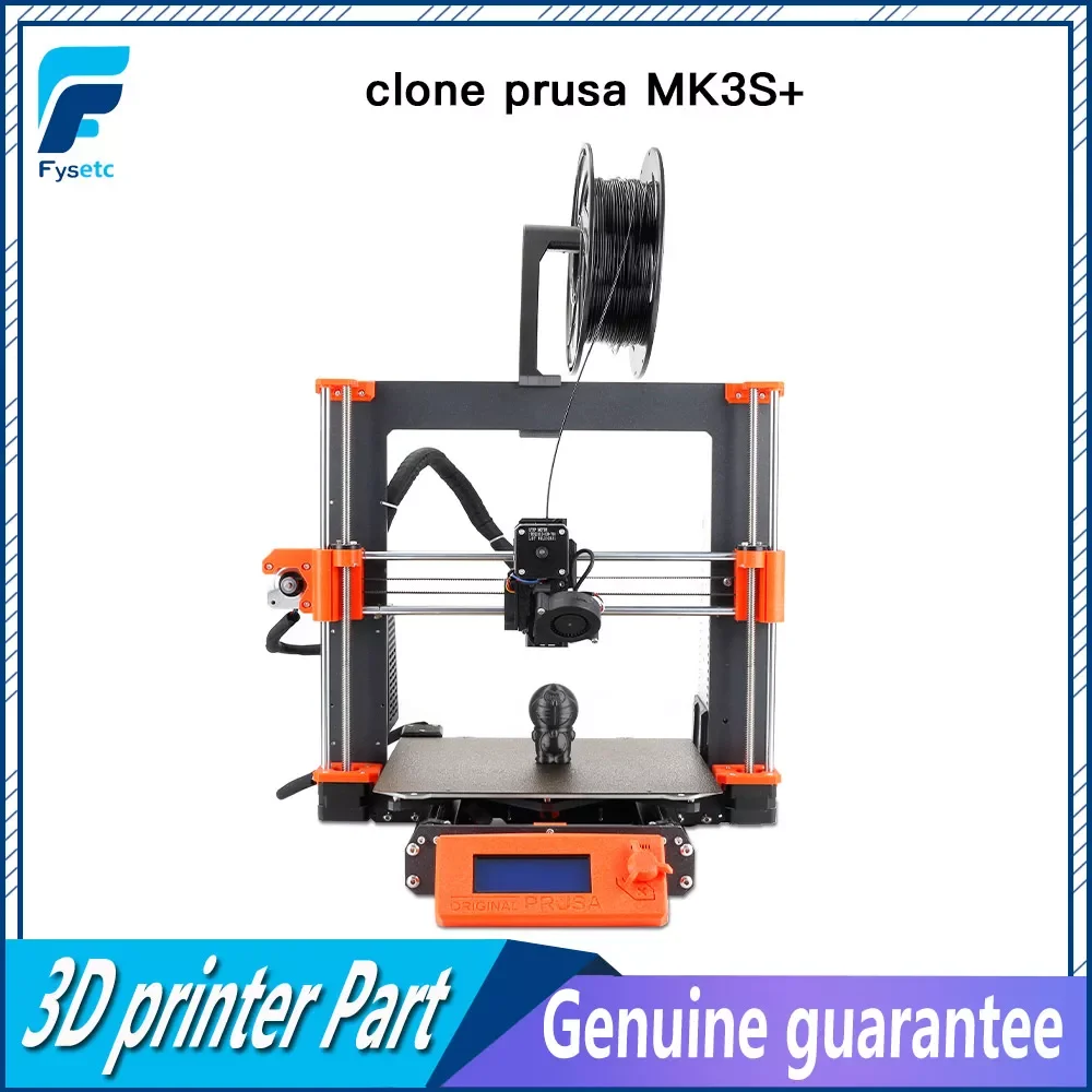 

Clone Prusa I3 MK3S+ 3D Printer DIY 3D Printer Full Kit Including The Upgraded Pinda And Y Axis Clamp Impresora 3D