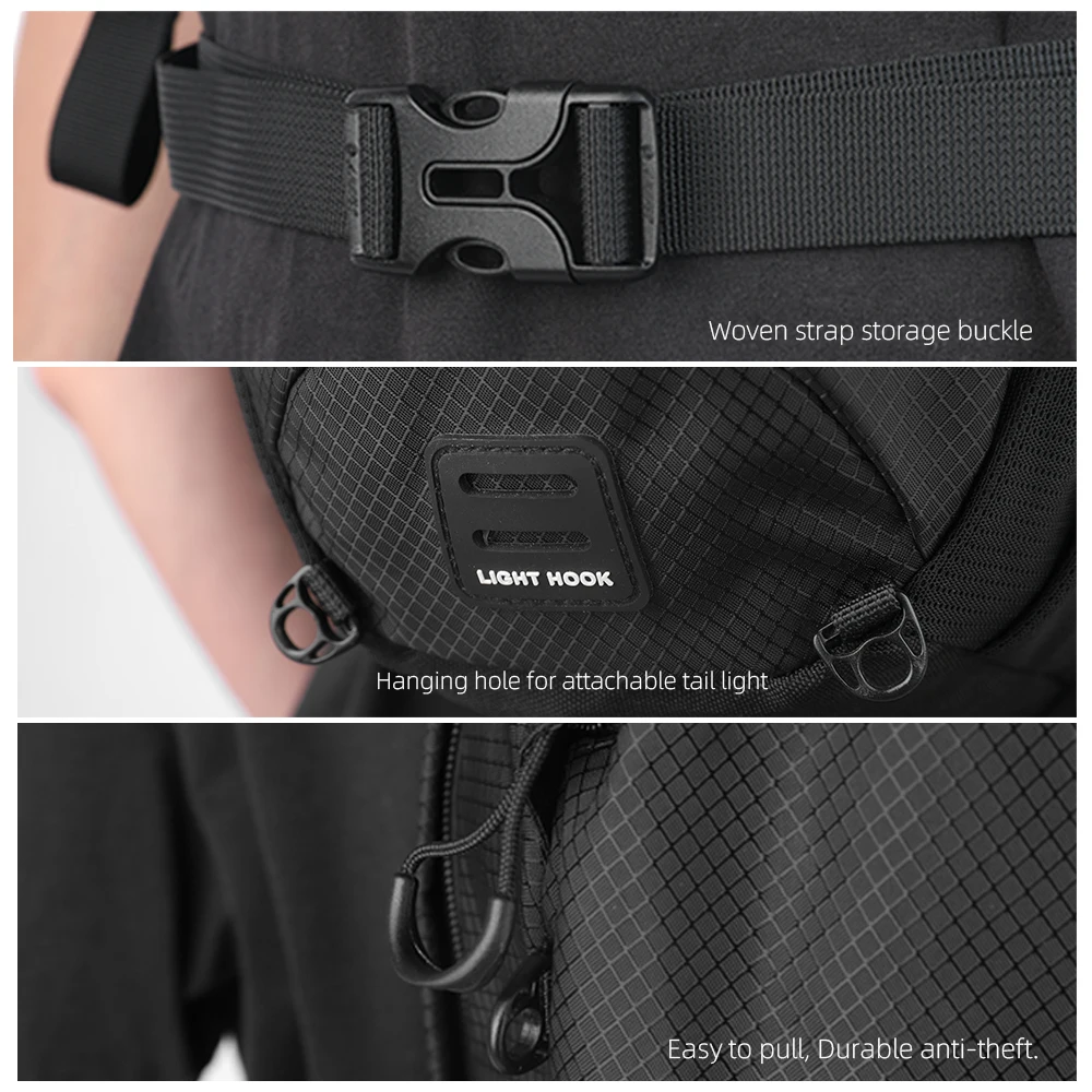 Rhinowalk RK18800 Motorcycle Backpack 12L 2L Hydration Bladder Set - Image 5