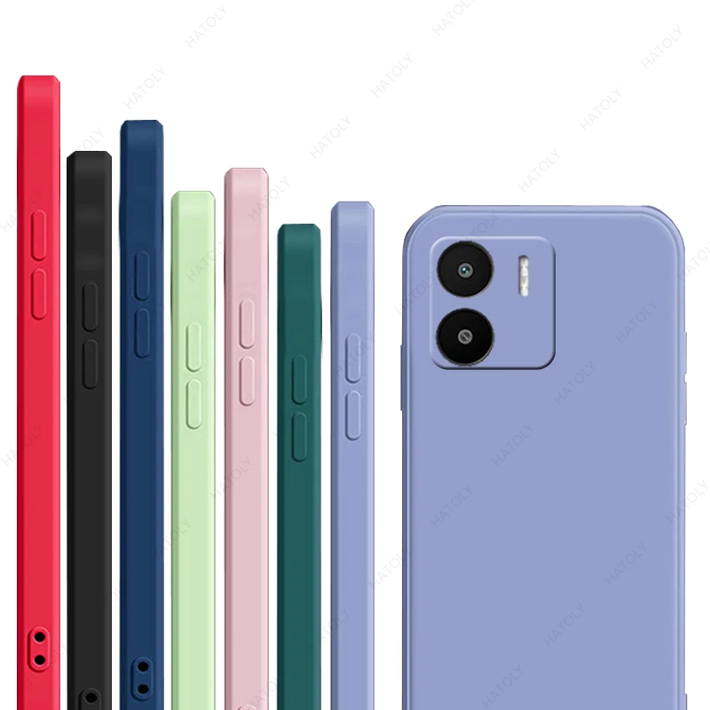  Wousunly Compatible con Redmi A2 Funda Silicona Rosa, Chapado Xiaomi  Redmi A2 Funda Teléfono Funda A Prueba de Golpes Delgada y Suave (Blanco) :  Celulares y Accesorios