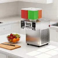 Machine à glace pilée commerciale en acier inoxydable, quatre barils, 1200W, 110V 2