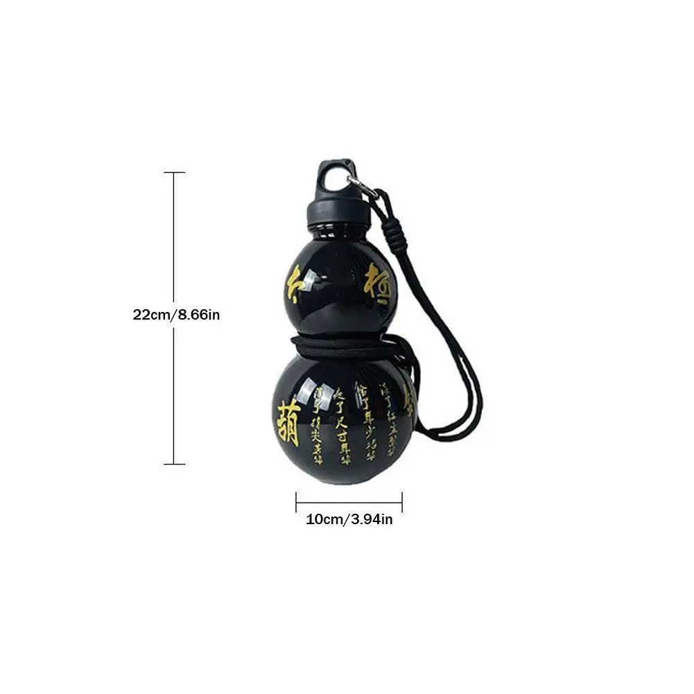Vintage Chinese Retro-Inspired Gourd Water Bottle 800ML Large Capacity Water Kettle Gourd Sports Bottle Gifts for Men gourd water bottle