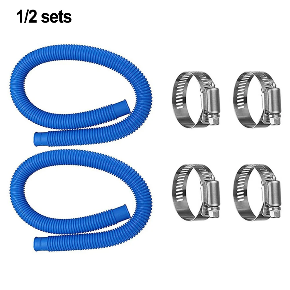

Leakproof Replacement Pool Tubes With Hose Clamps Swimming Pool Replacement Hoses For Above Ground Pool Pumps Accessories