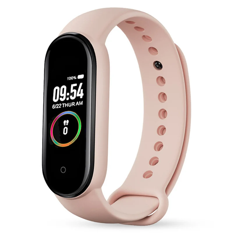 M4 Smart Bracelet Sport Wristband Universal Pedometer Heart Rate and Sleep Monitoring Bracelet IP67 Waterproof for Fitness 
