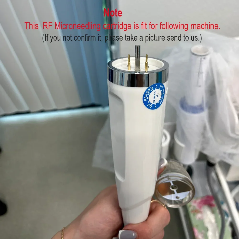 Microneedling Needle Cartridge Microneedling Cartridge Disposable Insulated RF Microneedling Cartridge 10/25/64 Pins