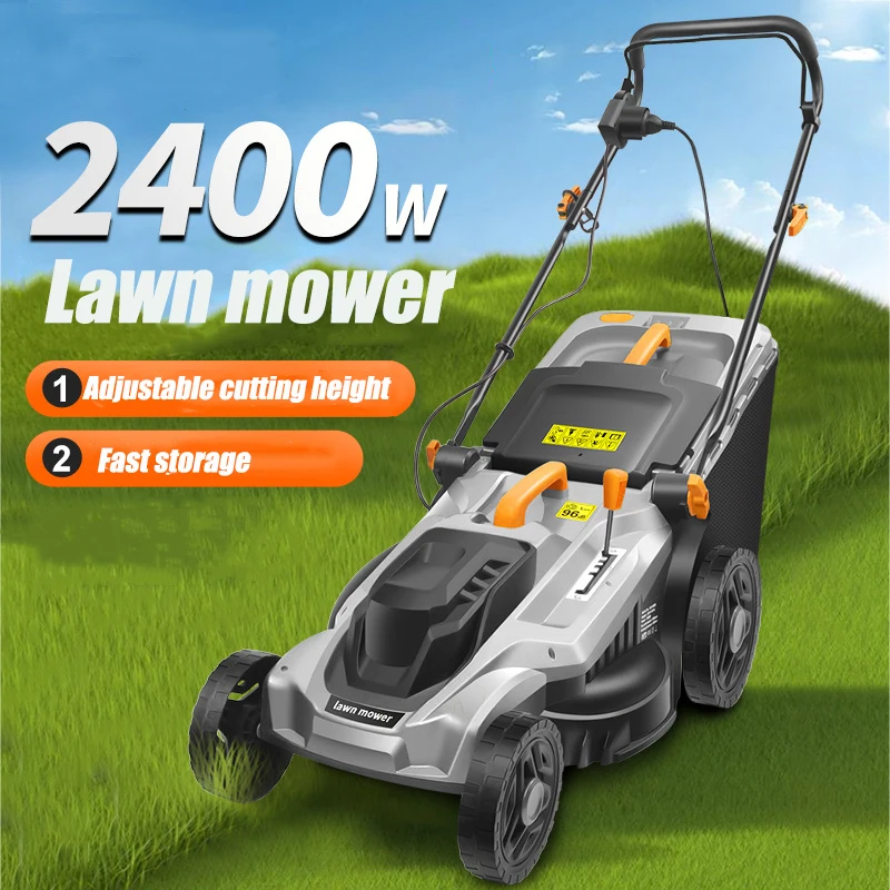 ElectricLawnMowerHandPushGrassCuttingMachineWith20mLine