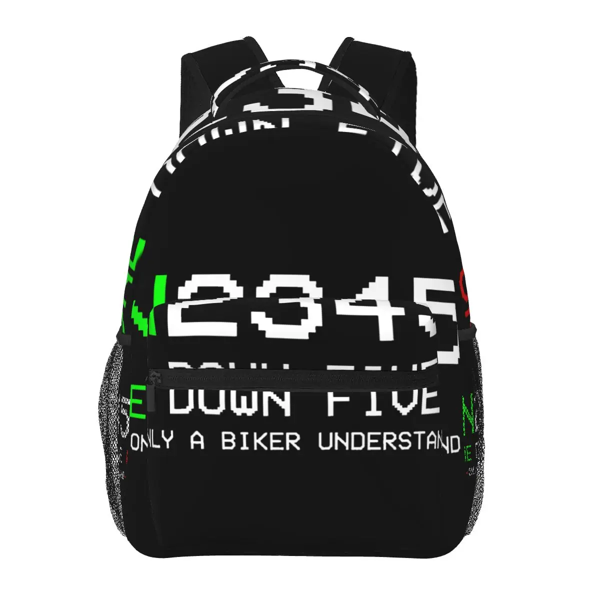 Motorcycle Gear 1n23456 Casual Backpack Unisex Students Leisure Travel Computer Backpack