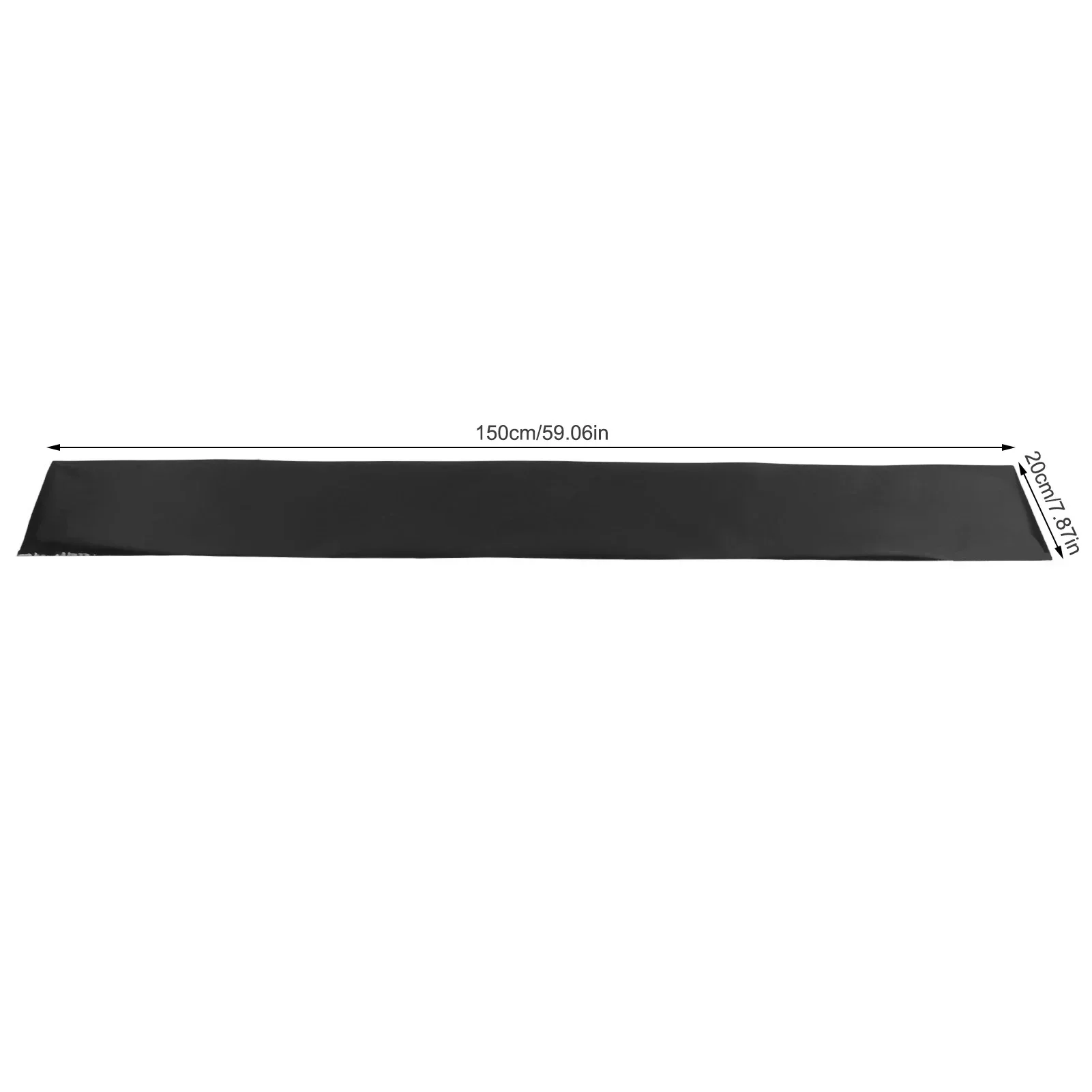 Pellicola Oscurante Auto AOWINHIT 20x150 Cm - Striscia Visiera Parabrezza Con Raschietto Incluso