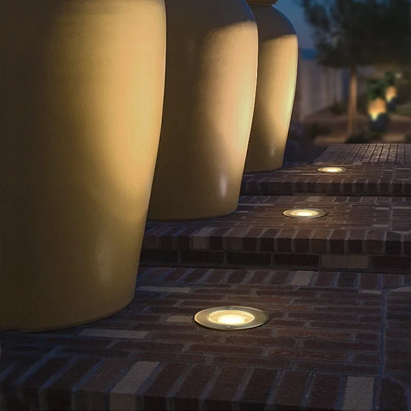 Spotlight 30 IP67 Waterproof Garden Decoration LED Underground Light 6W 10W 12W Outdoor Landscape Floor Light Square Floor