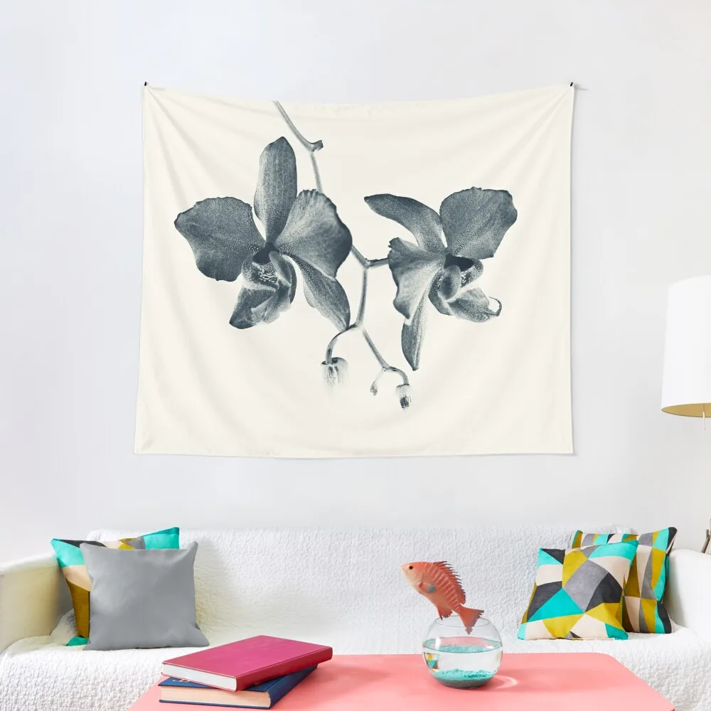 

Cyan Orchid #1 Tapestry Carpet On The Wall Tapestry For Bedroom
