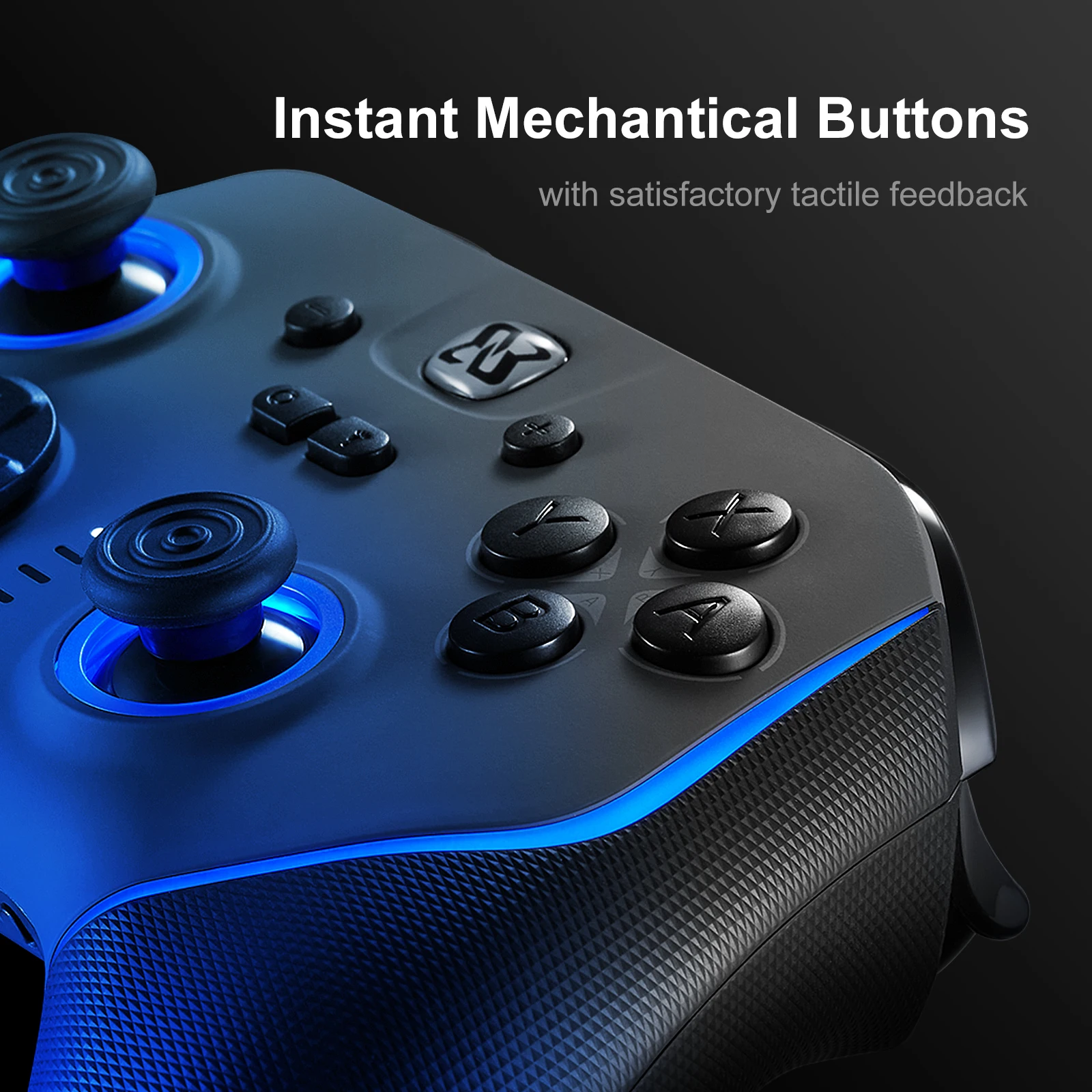 

BINBOK Ultra Controller for Nintendo Switch/OLED/PC/iOS/macOS/Android/Steam with Hall Effect Joystick Mechanical buttons tragger