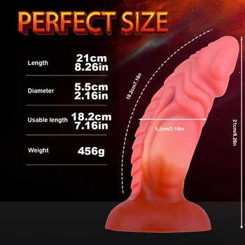 Liquid Silicone Penis Monster Dildo Suction Cup Adult Masturbate Orgasm Erotic Anal Plug Fantasy Dildos SexToy For Women Men Gay 6