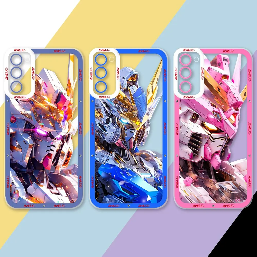 

Mech Style G-Gundam Phone Case For Redmi K40 12C 10 10C 10X 10A 9 9C 9T 9A 8 7 A1 Pro 5G Soft Silicone Transparent Cover Fundas
