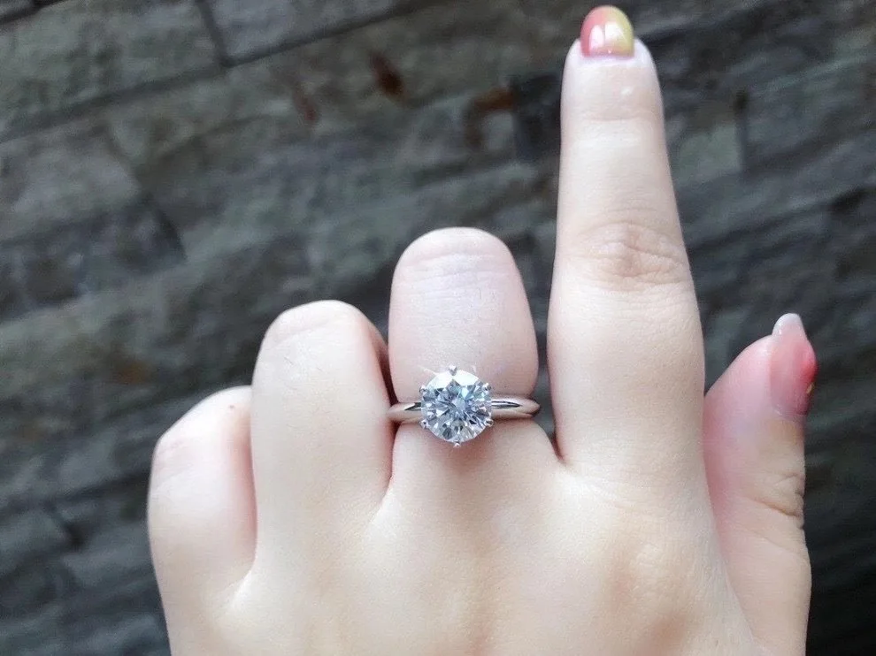 

585 custom 585 14K moissanite ring for women wedding party Jewellery