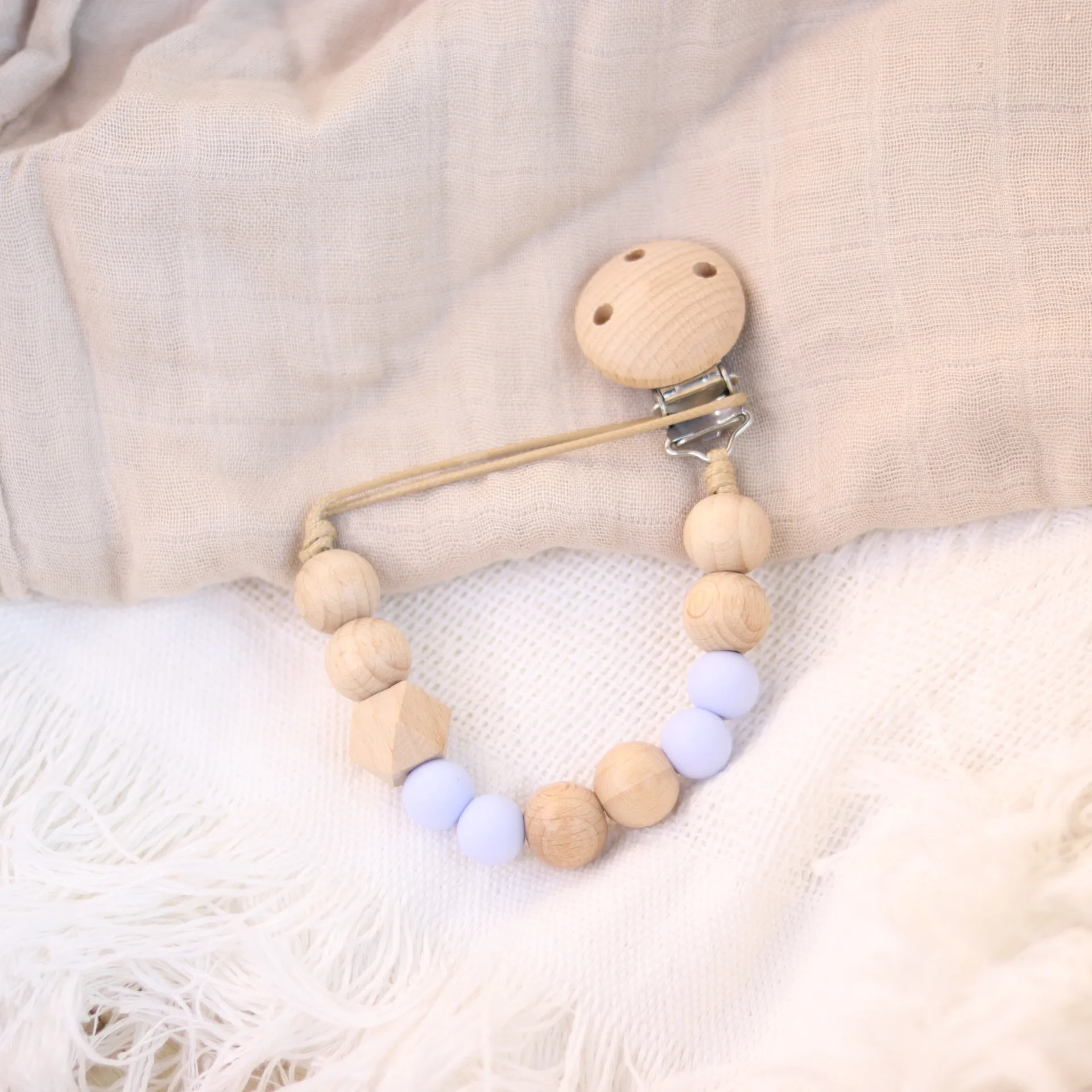 Baby Pacifier Chain BPA-Free Dummy Leash for Babies, Anti-Lost Soother Accessory