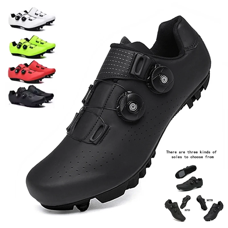 รองเท้าปั่นจักรยานเสือภูเขา แบบ Flat Cleat SPD ไซส์ใหญ่ 47