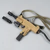 Mini UZI Submachine Toy Gun Pistol with LIGHTER  Case ABS Metal Jet Torch Flame 6