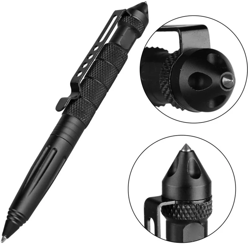 Z30 High Quality Pen Student Pen Tactical Pen Anti skid Portable Self Defense Pen Aluminum steel Glass Breaker Survival Kit Pens
