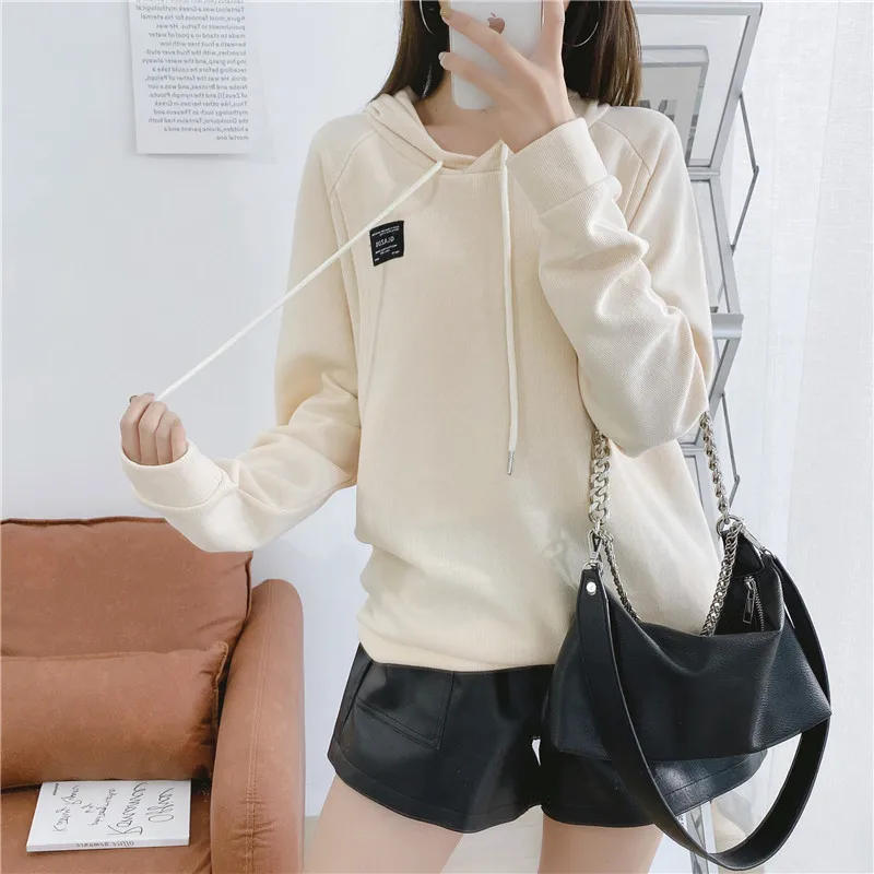 Hooded Raglan Sleeves Left And Right Opening Breastfeeding Clothes Sweatshirt Pregnant Women Sweater Maternity Clothes 2024