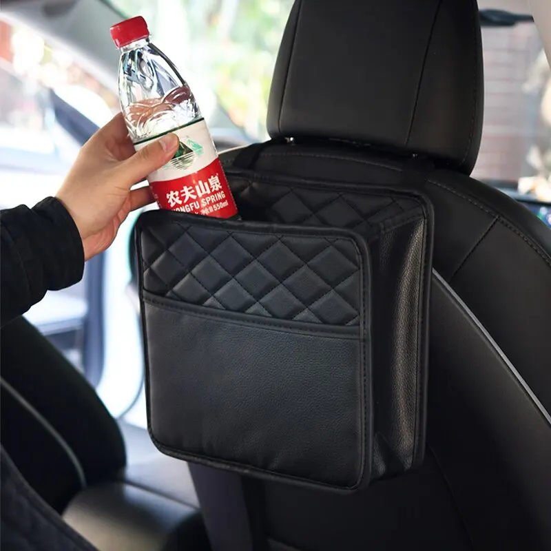 Car Seat Back Organizer Waterproof Phone Pocket Pouch Hanging Storage Bag