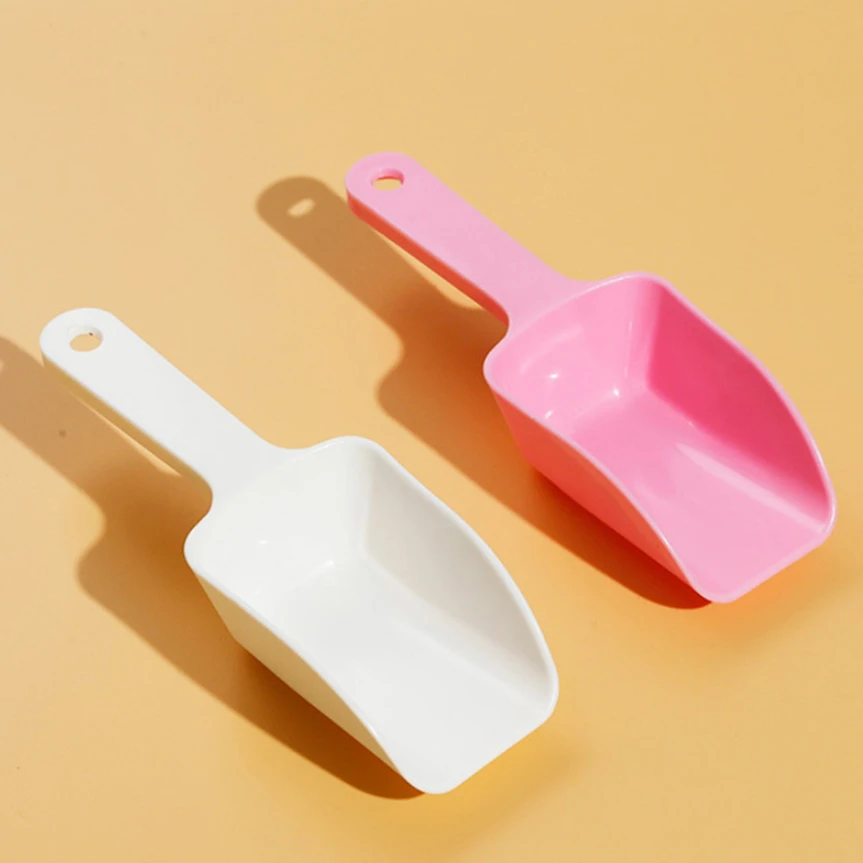 Mini Plastic Candy Ice Shovel Grain Flour Measuring Scoop Flour Rice Spatula Small Kitchen Tools ice cream scoop ice shovel scoop ice cube scoop