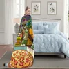 Cartoon Cool N-Ninja Blanket Plush Nap Sofa rug T-Turtles for Living Room Office T-TMNT-S Bedroom Birthday Home Travel Kid Gifts 5